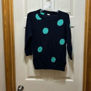 J crew sweater 3/4 sleeve